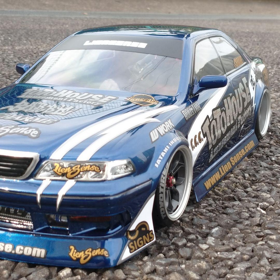 JZX100 ToToHOUSE ラジドリ カッティング ステッカー リアセンス