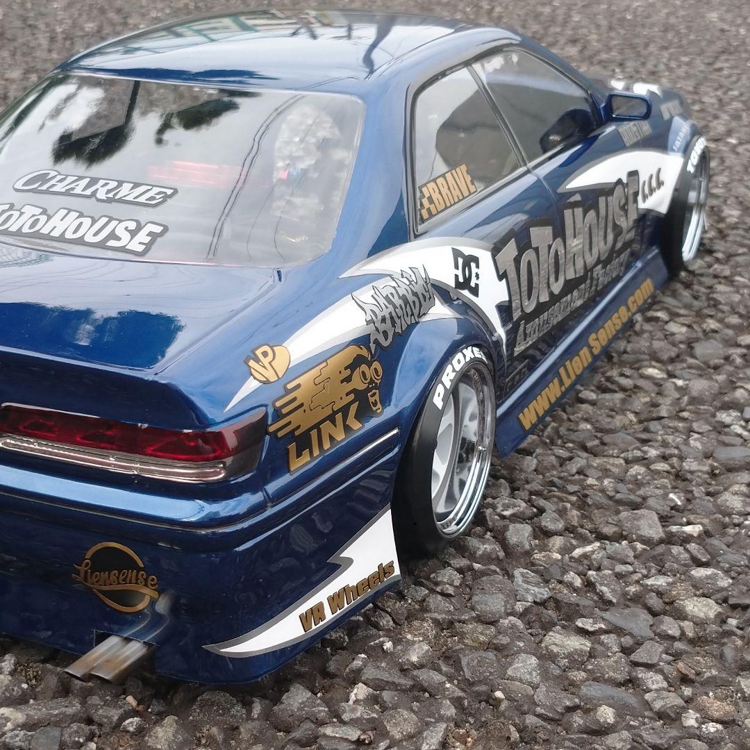 JZX100 ToToHOUSE ラジドリ カッティング ステッカー リアセンス