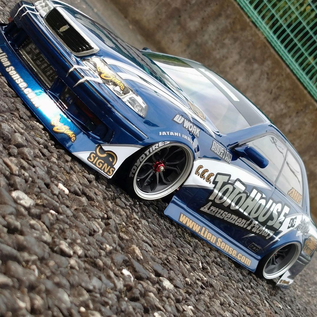 JZX100 ToToHOUSE ラジドリ カッティング ステッカー リアセンス