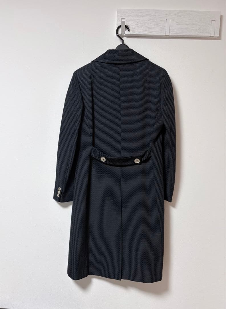 Max Mara 白タグ　濃紺ロングコート　スプリングコート