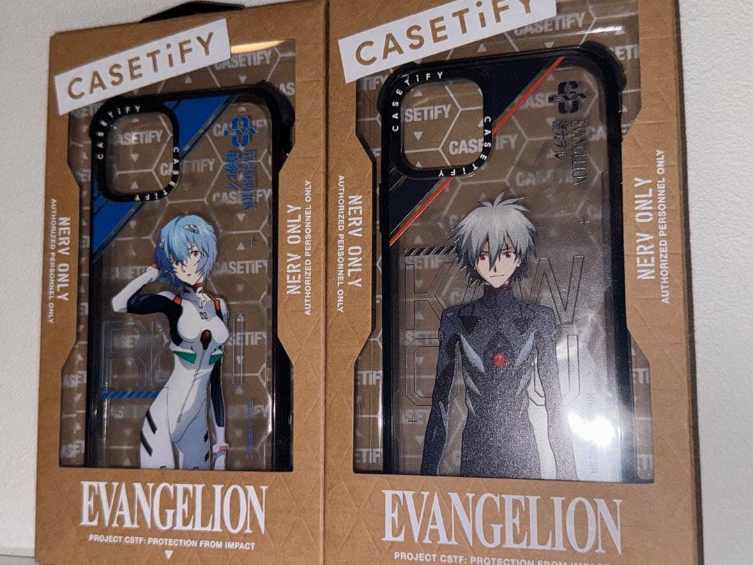 新品未開封 casetify エヴァ 綾波レイ渚カヲル iPhone11Pro