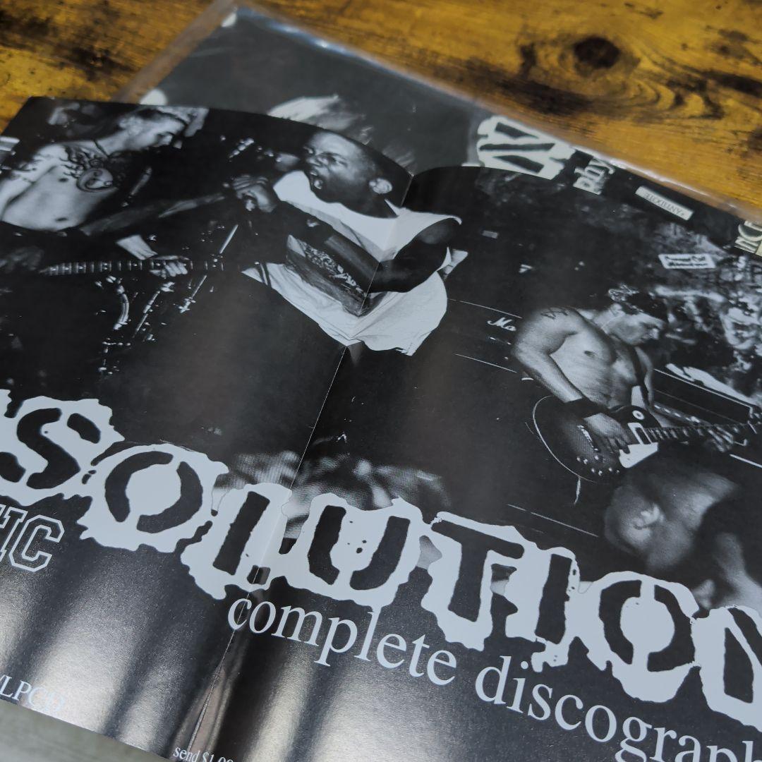 ABSOLUTION LP レコード NYHC ハードコア PUNK オリジナル