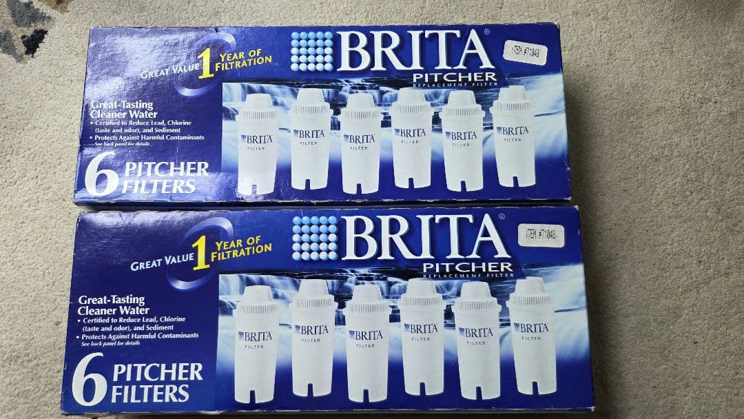 ケ*イ様 BRITA替えフィルター6個入り×２セット