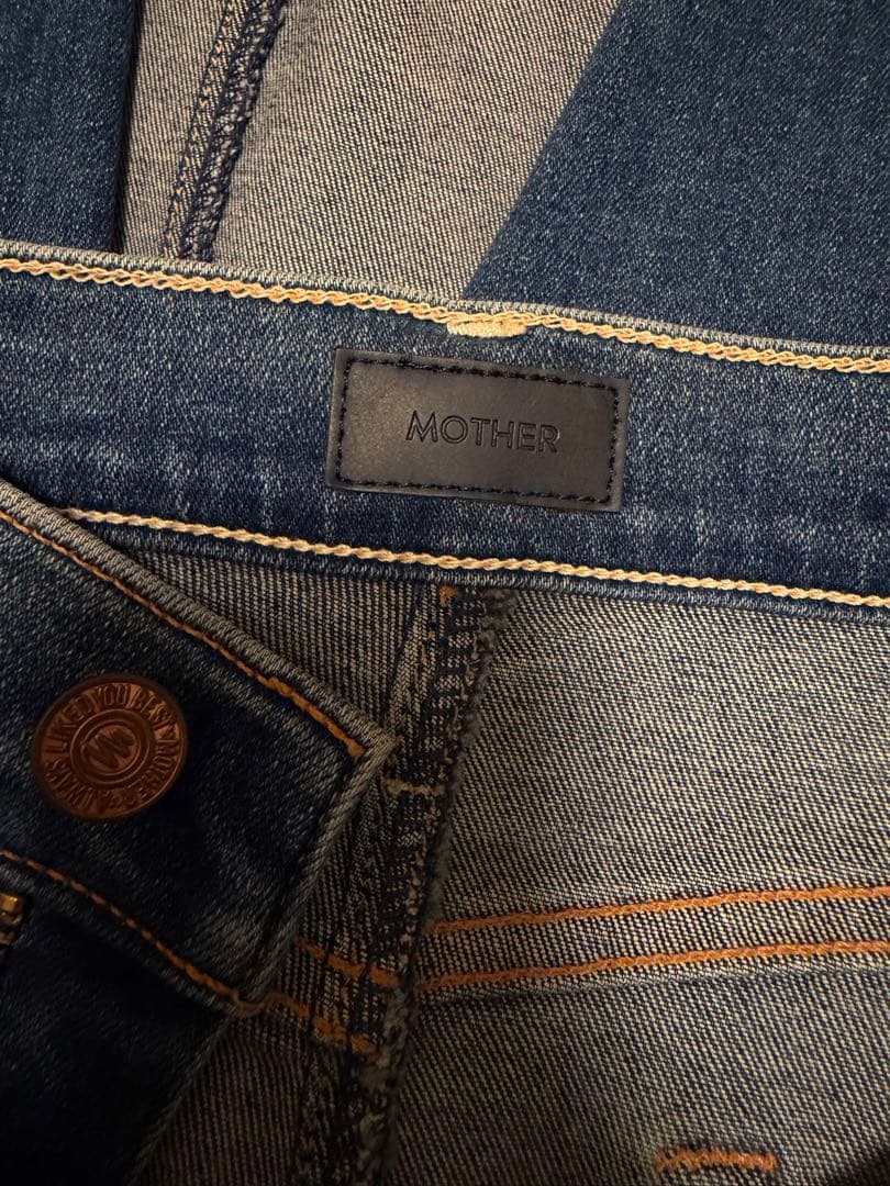 MOTHER デニムスリットロングスカート 27インチ