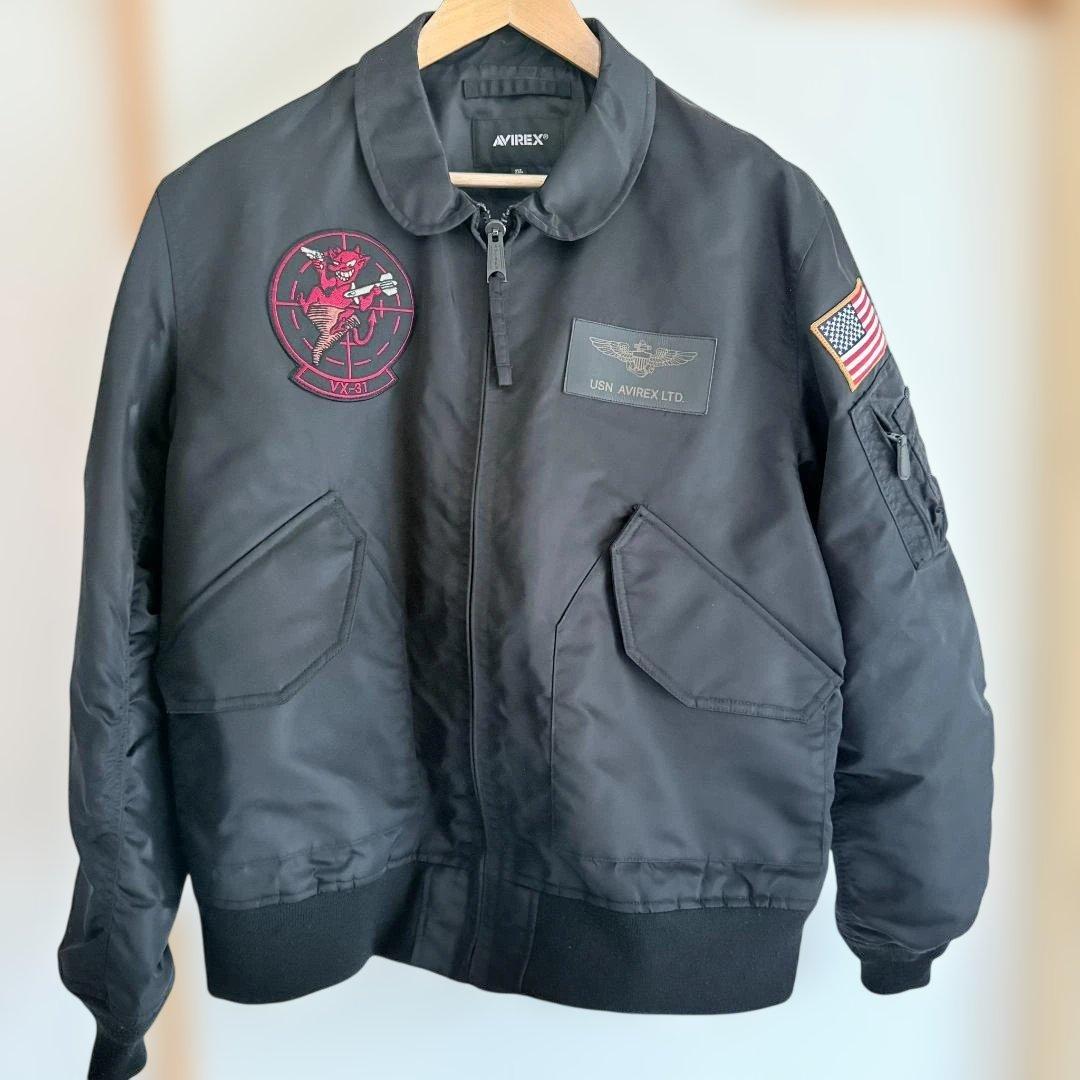 【美品】AVIREX CWU-36P VX-31フライトジャケット TOPGUN