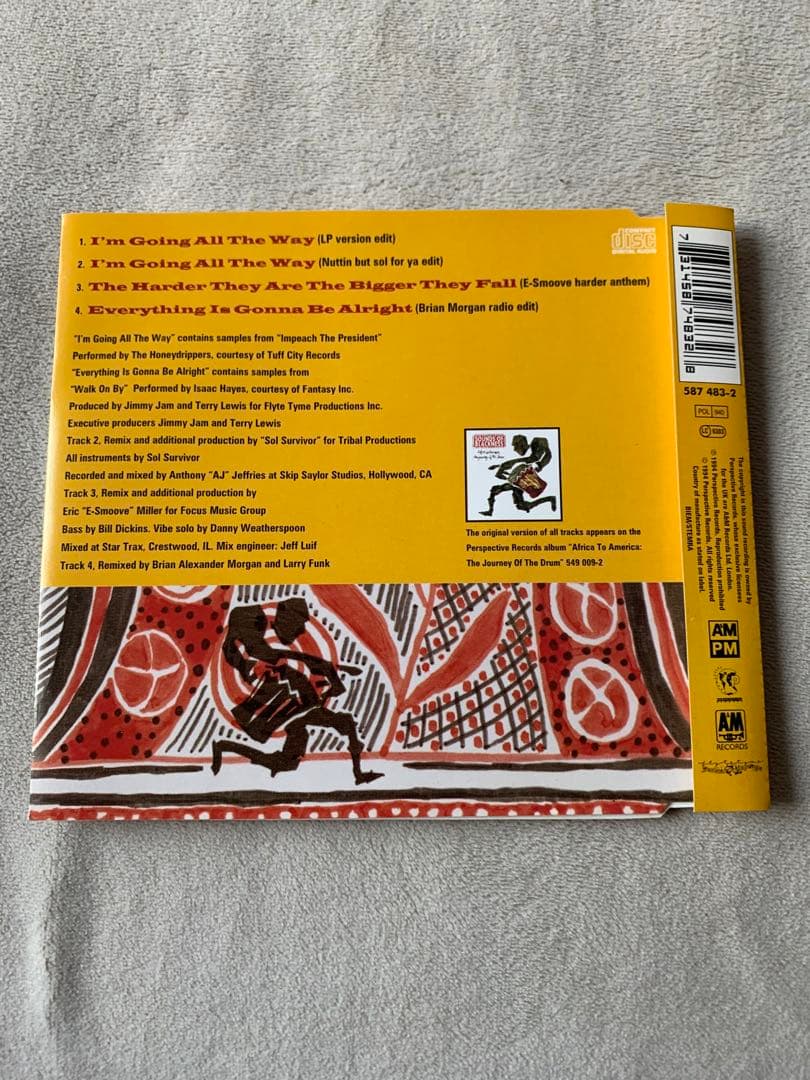 SOUNDS OF BLACKNESS／I'm Going All The Wa