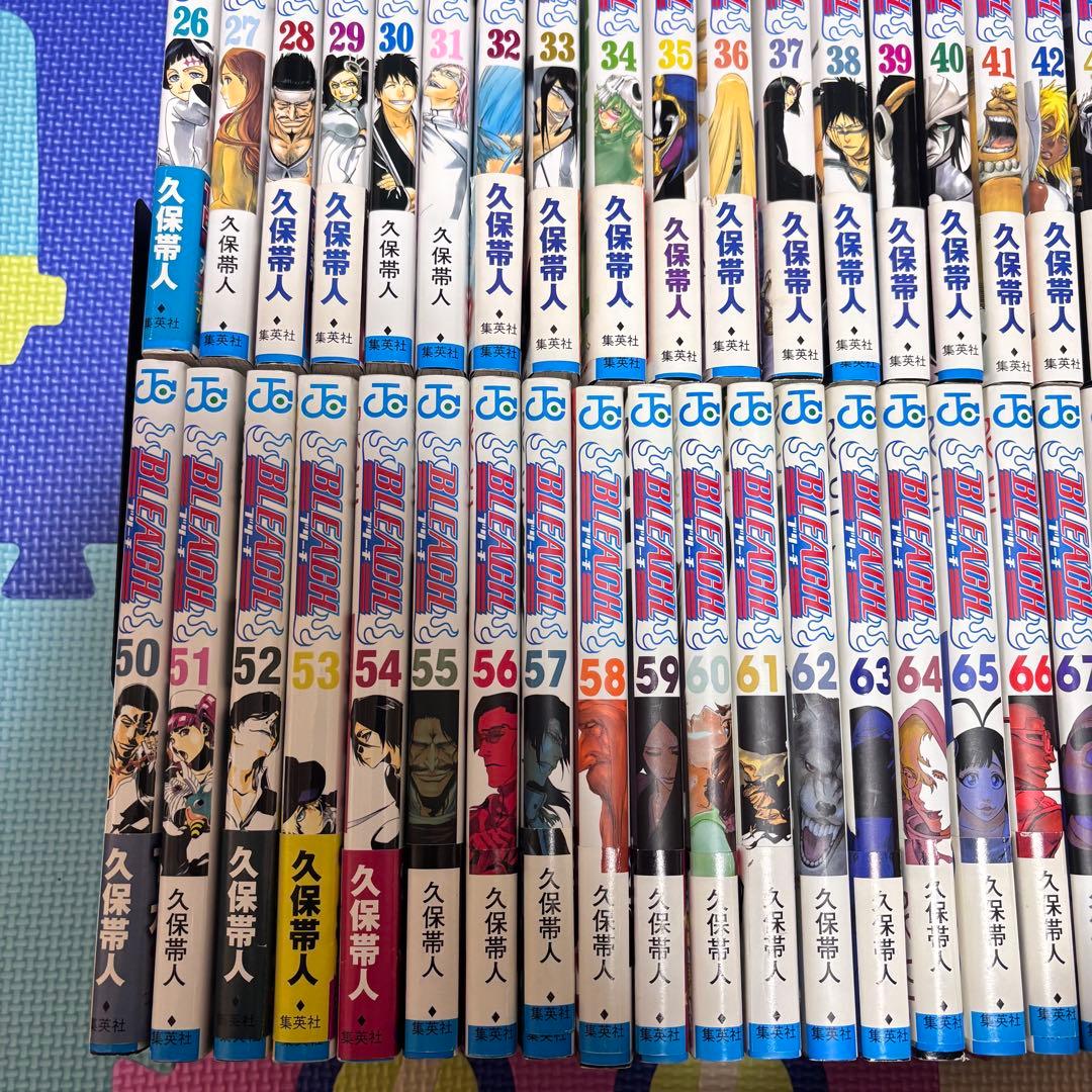 ポ*メ様 BLEACH ブリーチ　全巻 初版　全７４巻　完結　セット　まとめ売り