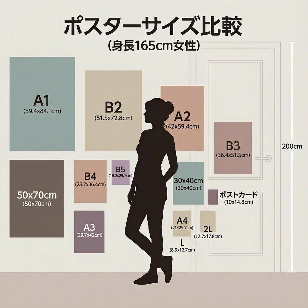 [A1] バウハウス調 / ミッドセンチュリー / 日本製高品質 / ポスター