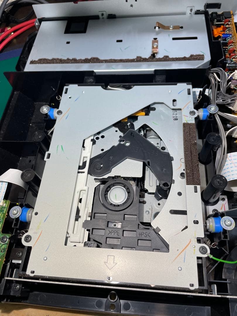 pioneer dj パイオニア　CDJ-1000mk3 回転部メンテナンス