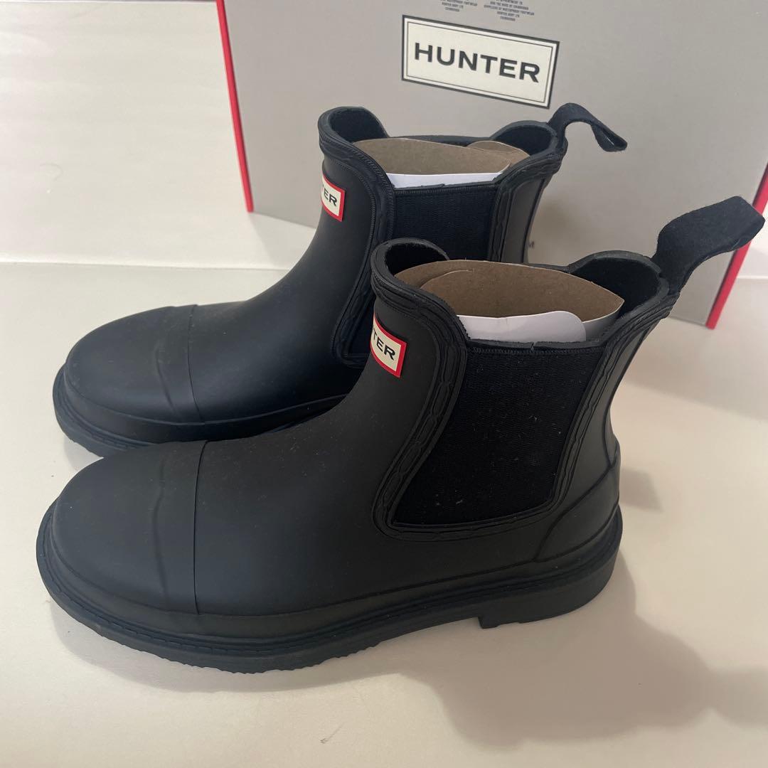 【MIUさま専用】HUNTER ブラック ショートレインブーツ