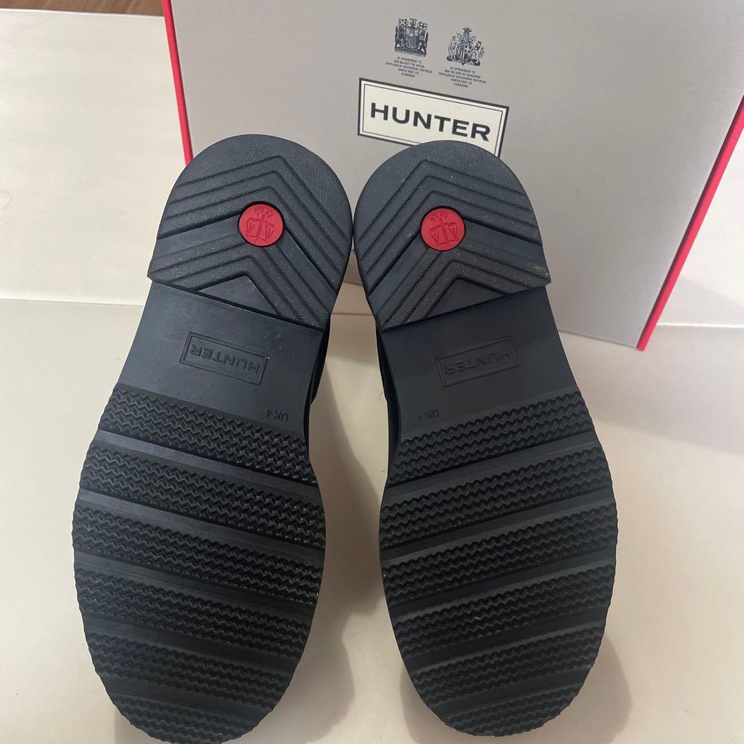 【MIUさま専用】HUNTER ブラック ショートレインブーツ