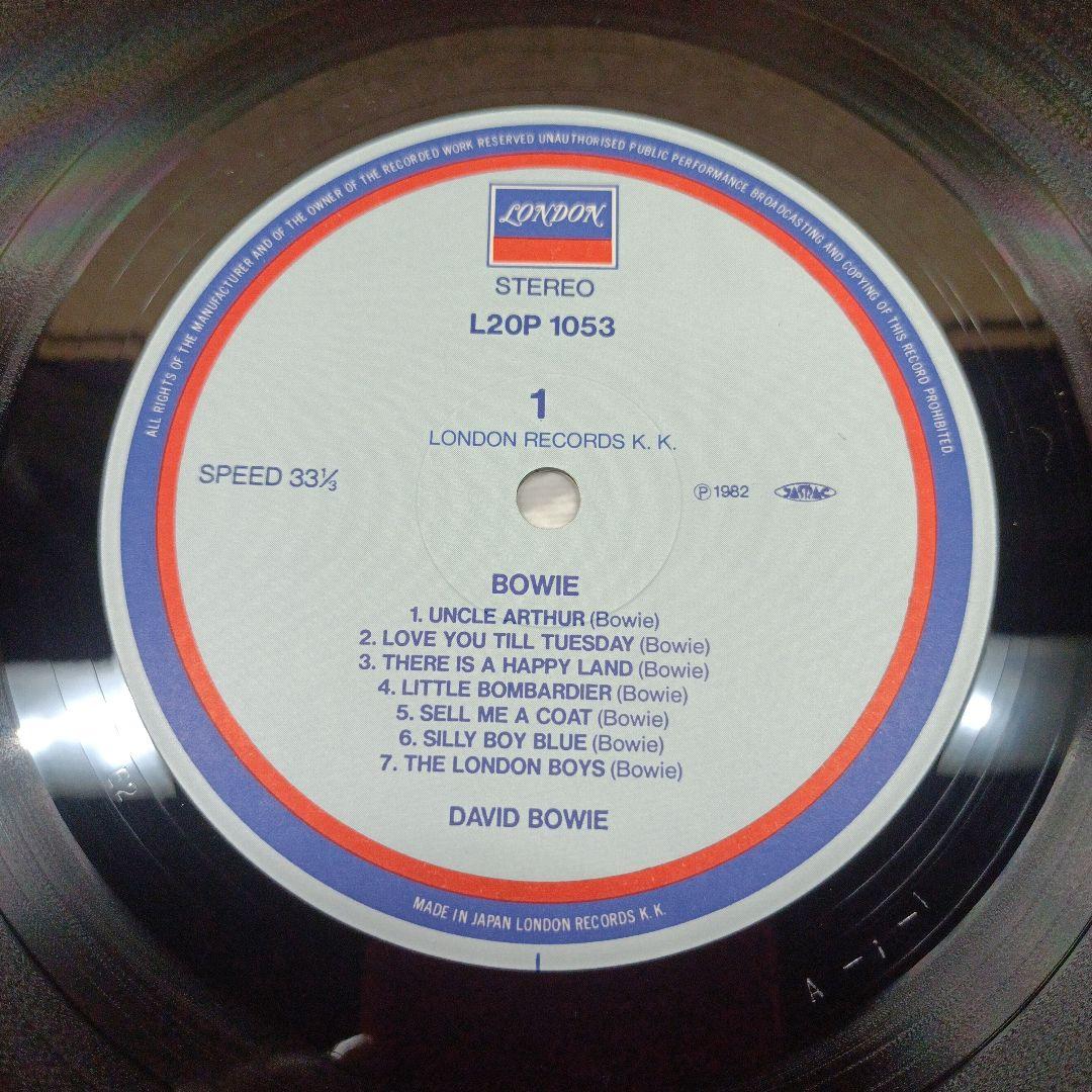 【希少・美品】デヴィッド・ボウイ ボウイ レコード