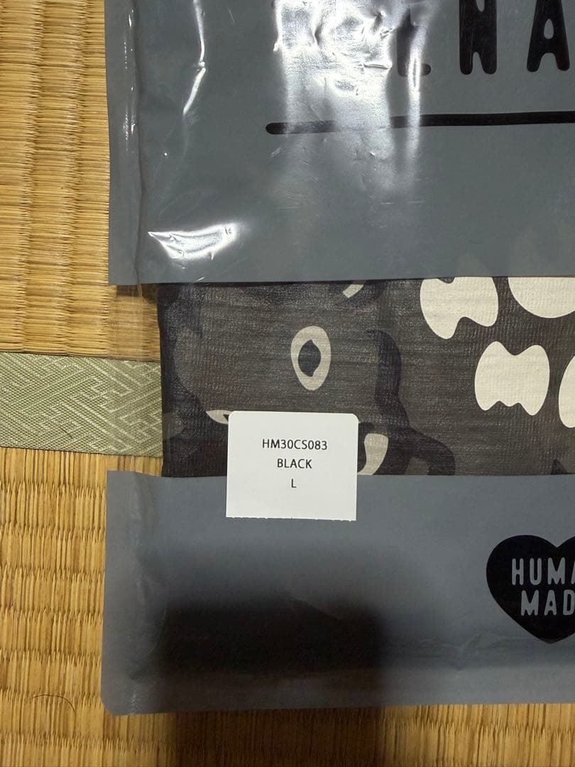 Human Made 神戸店限定　Lサイズ　ブラック Tシャツ KOBE