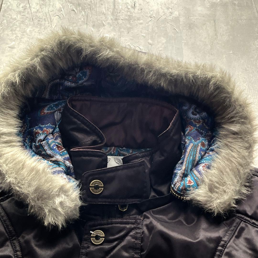 ジャケット・アウター 80s 90s vintage fur bomber short JKT y2k