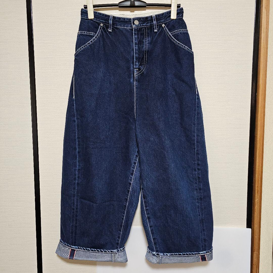 mina perhonen ミナペルホネン always ワイドデニム 36