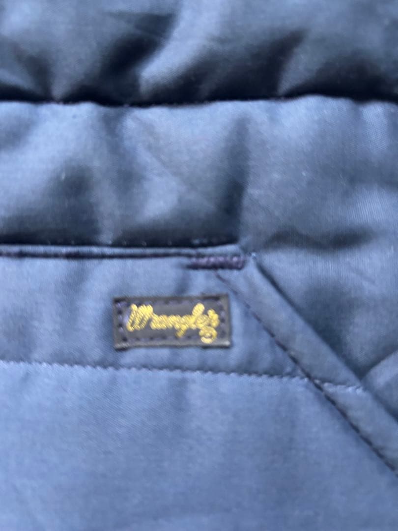 wlangler 三角タグ中綿ベスト　Made in USA Large