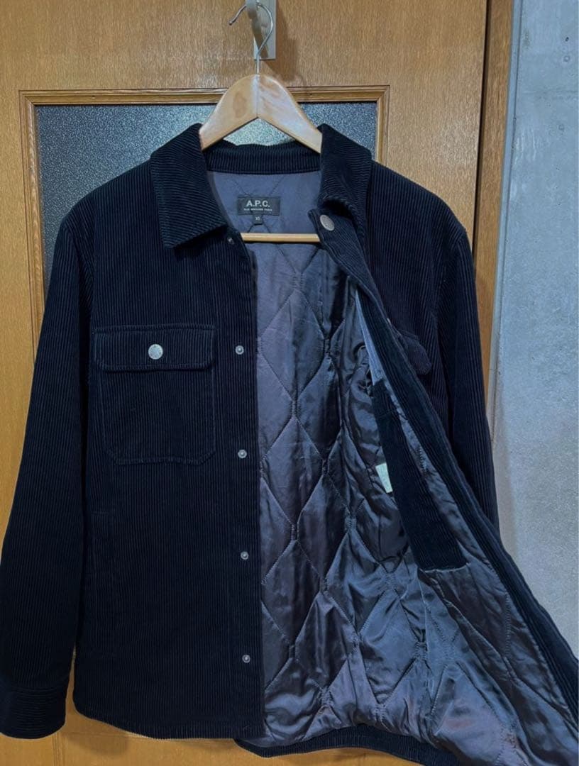 A.P.C アーペーセー コーデュロイジャケット ダークネイビー XS