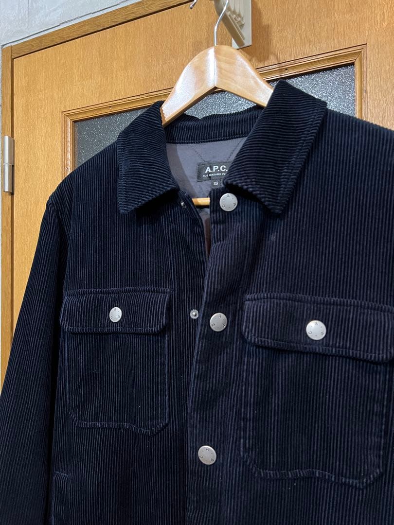 A.P.C アーペーセー コーデュロイジャケット ダークネイビー XS