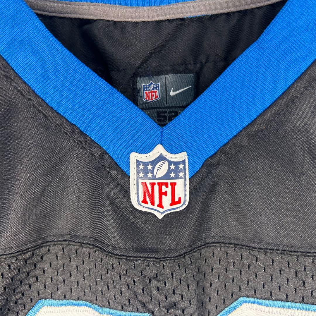 ナイキ NFL 全刺繍 パンサーズ アメフトゲームシャツ XL 5416