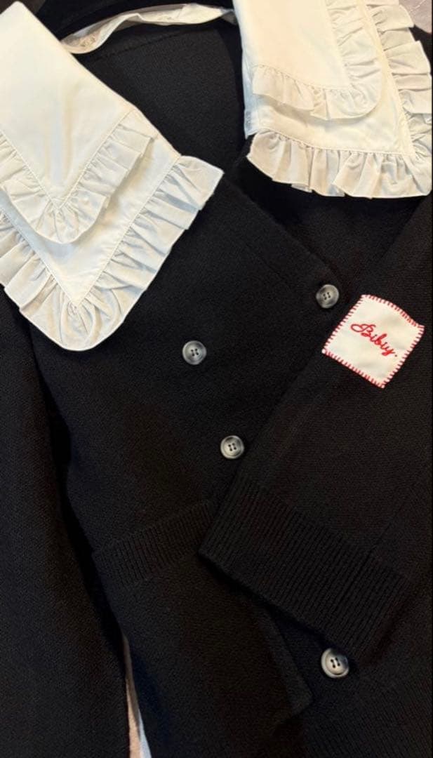 正規品Bibiy. ANNABELLE CARDIGAN 黒