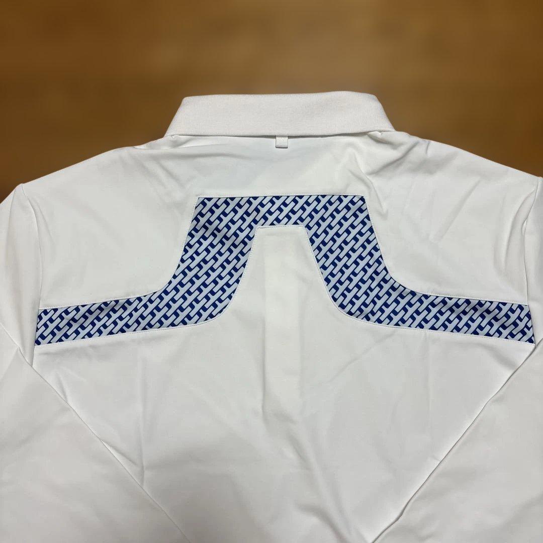 ☆新品☆J.LINDEBERG ジェイリンドバーグホワイト 長袖ポロシャツXXL