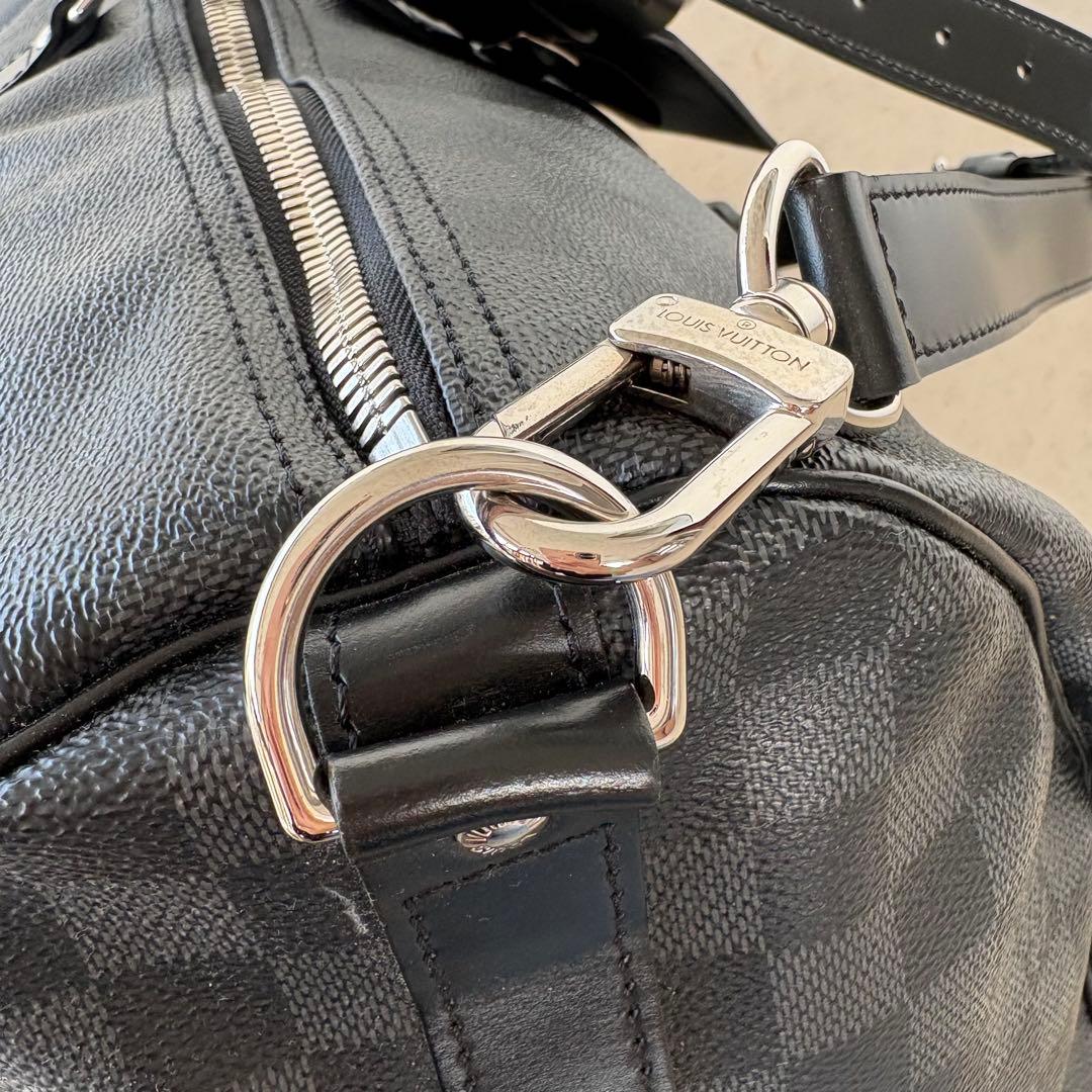 Louis Vuitton ダミエ・グラフィット ボストンバッグ　キーポル55