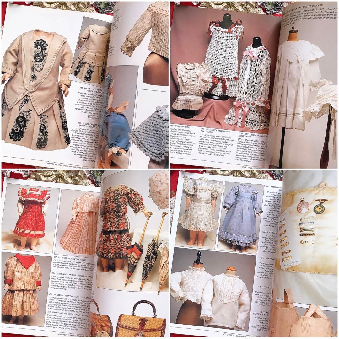 ビスクドール衣装&アクセサリーの美麗洋書♡ジュモードレス ボンネット コルセット