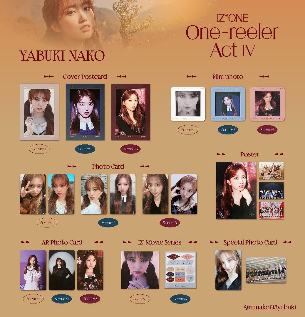 【One-reeler 特典 なこ】IZ*ONE