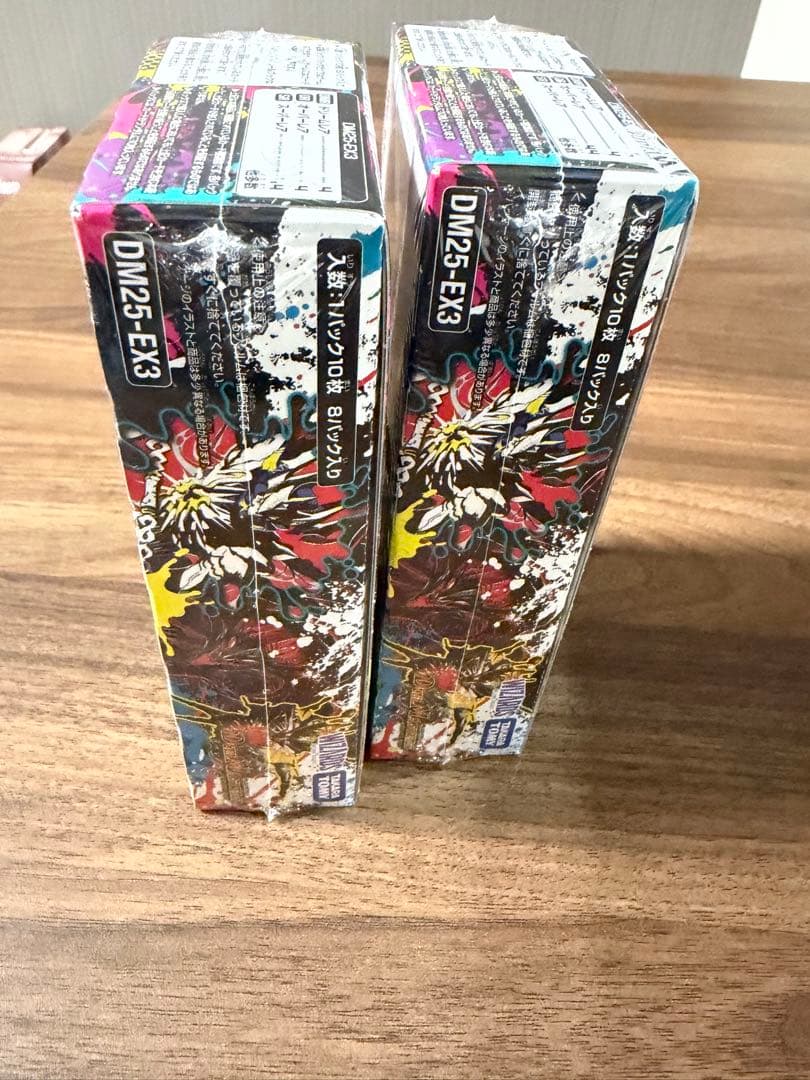 新品未開封邪神爆発デュエナマイトパック 王道W DM25-EX3　2box