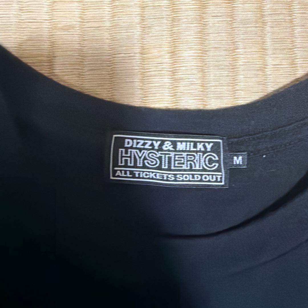 ヒステリックグラマー Tシャツ 黒 m