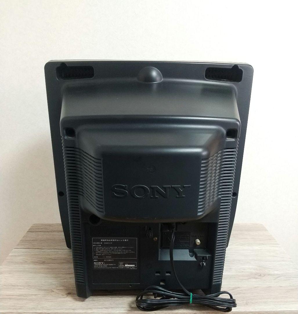 【美品】SONY Trinitron 21インチ ブラウン管テレビ テレビデオ