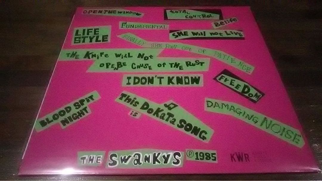 新品稀少LP/THE SWANKYS/THE VERY BEST～/オマケ付