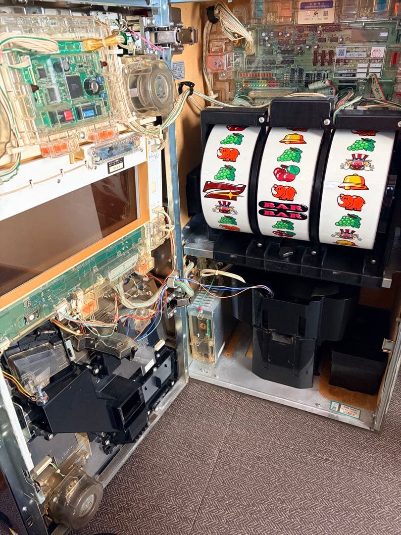【データカウンター付き】ジャグラーガールズK 5号機 実機 家庭用電源対応