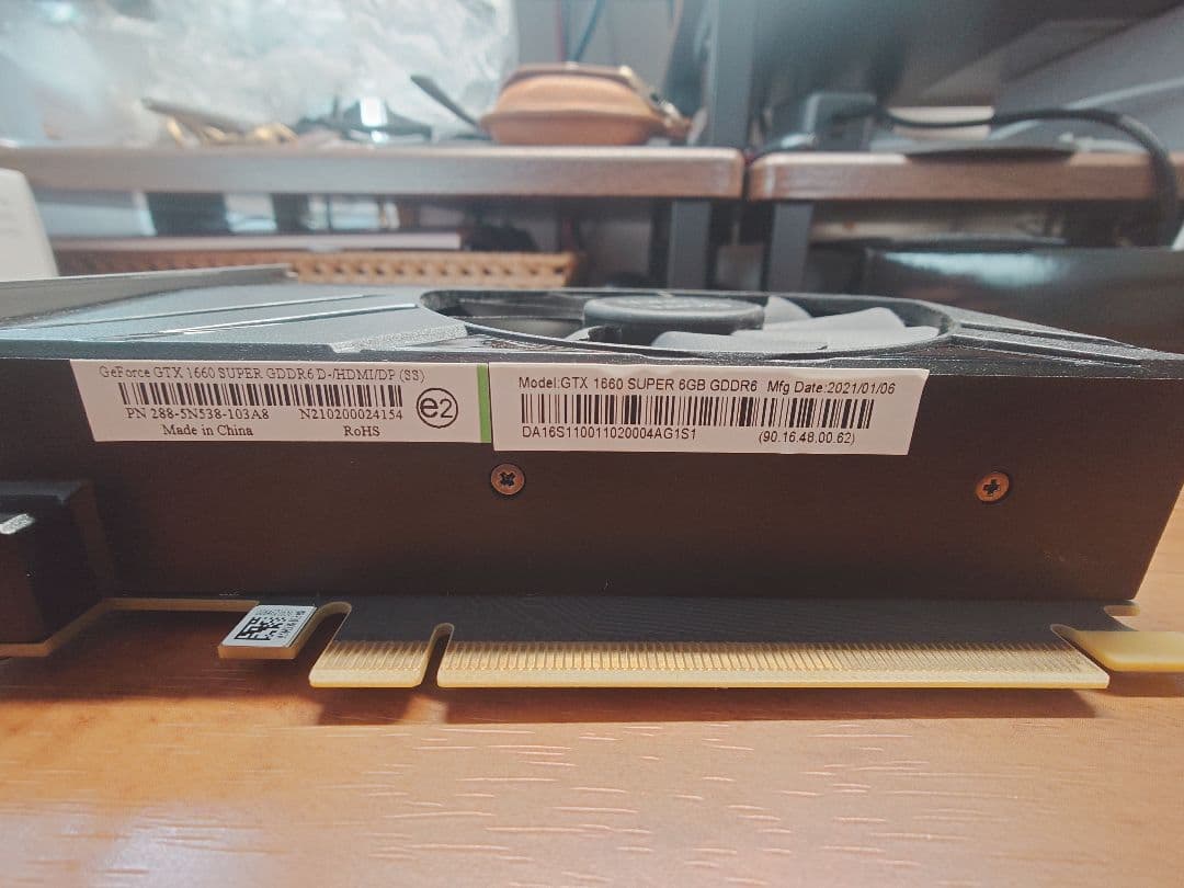 GTX 1660 SUPER 6GB 動作確認済 ベンチスコア有 フルHD快適