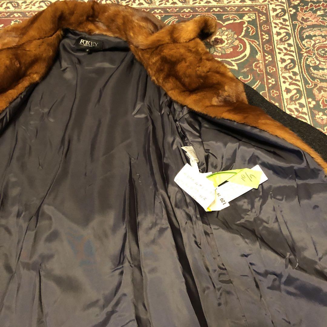 foxey ミンク　カシミヤコート