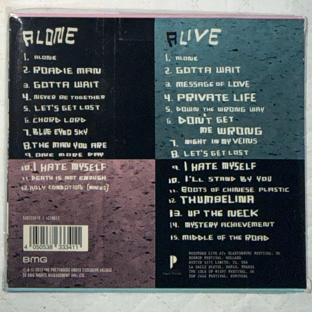 2CD！PRETENDERS / プリテンダーズ - ALONE / ALIVE