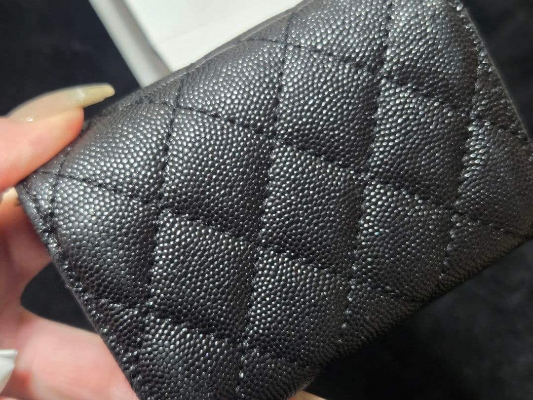CHANEL ブラック 三つ折り財布 ノベルティ