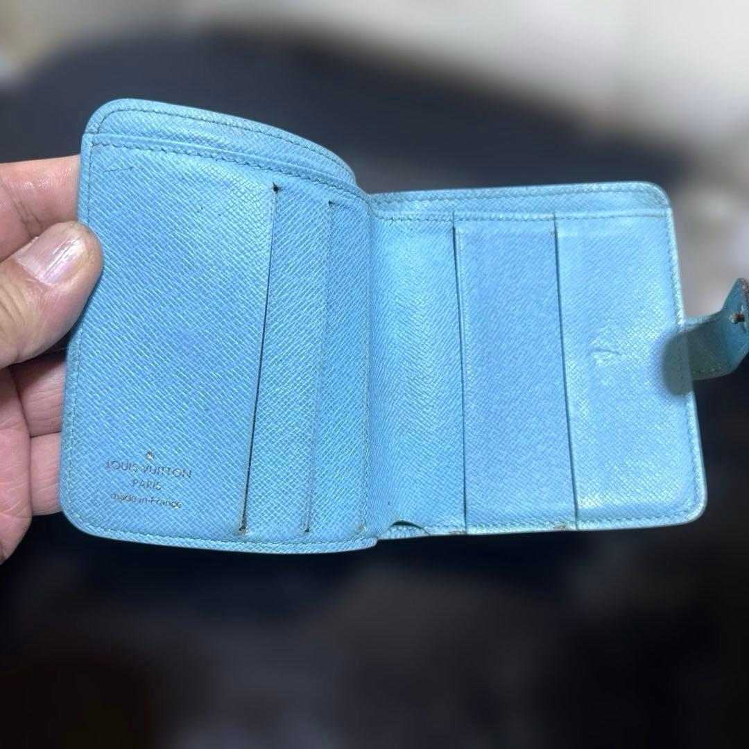 ⑤☆良品☆ モノグラムグルーム コンパクトジップ折財布 ベルボーイ