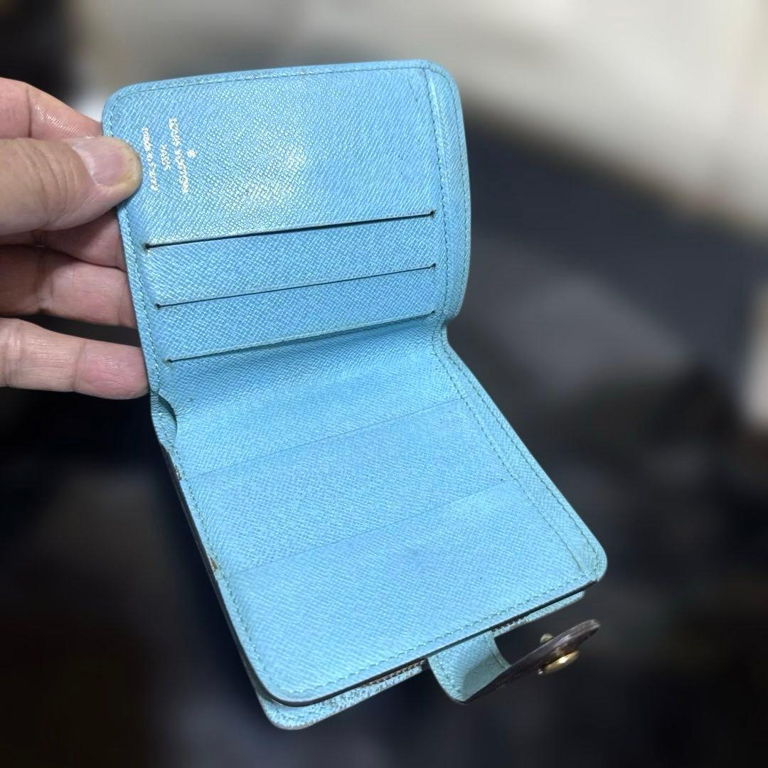 ⑤☆良品☆ モノグラムグルーム コンパクトジップ折財布 ベルボーイ