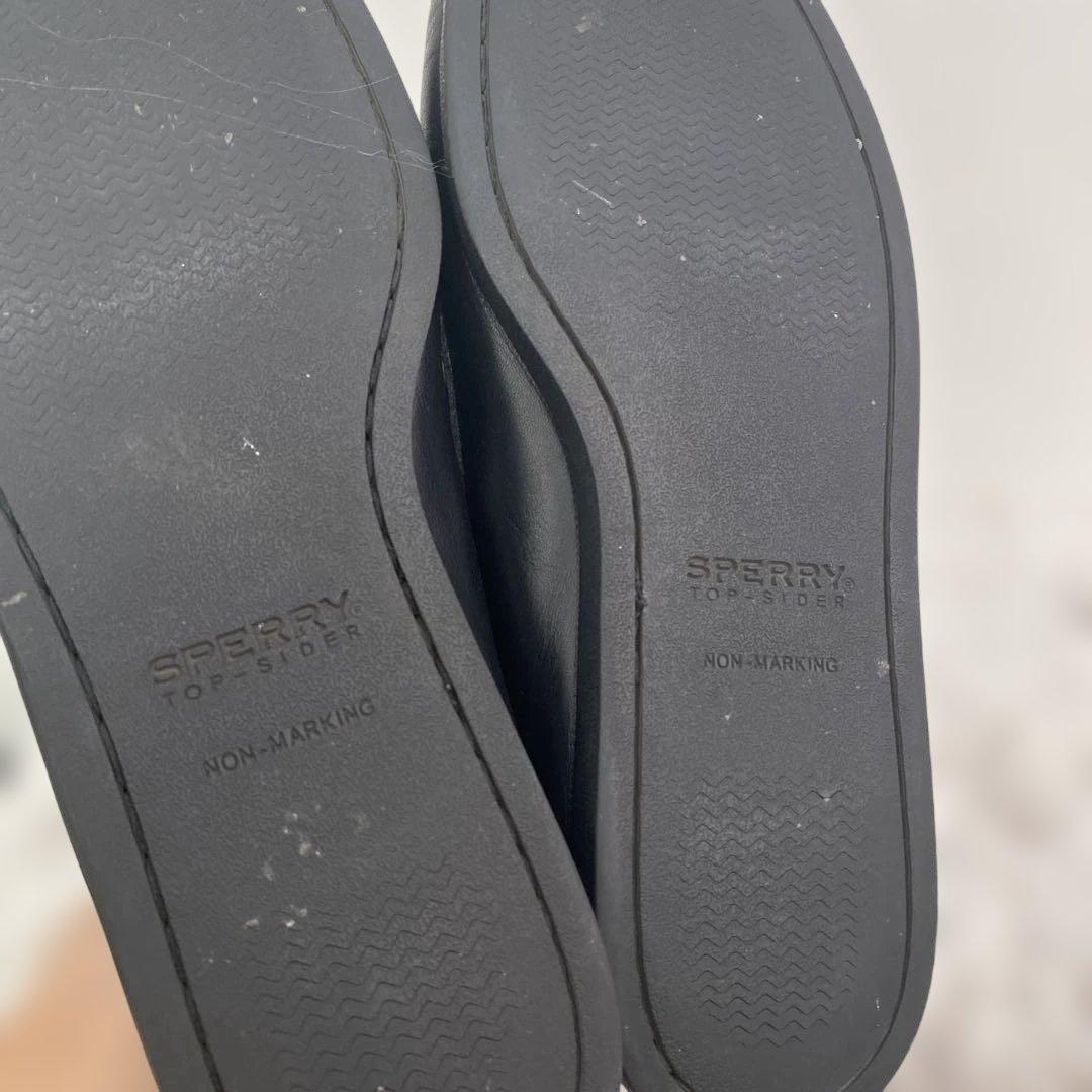 【良品】SPERRY TOP-SIDER レザー モカシン シューズ　9.5
