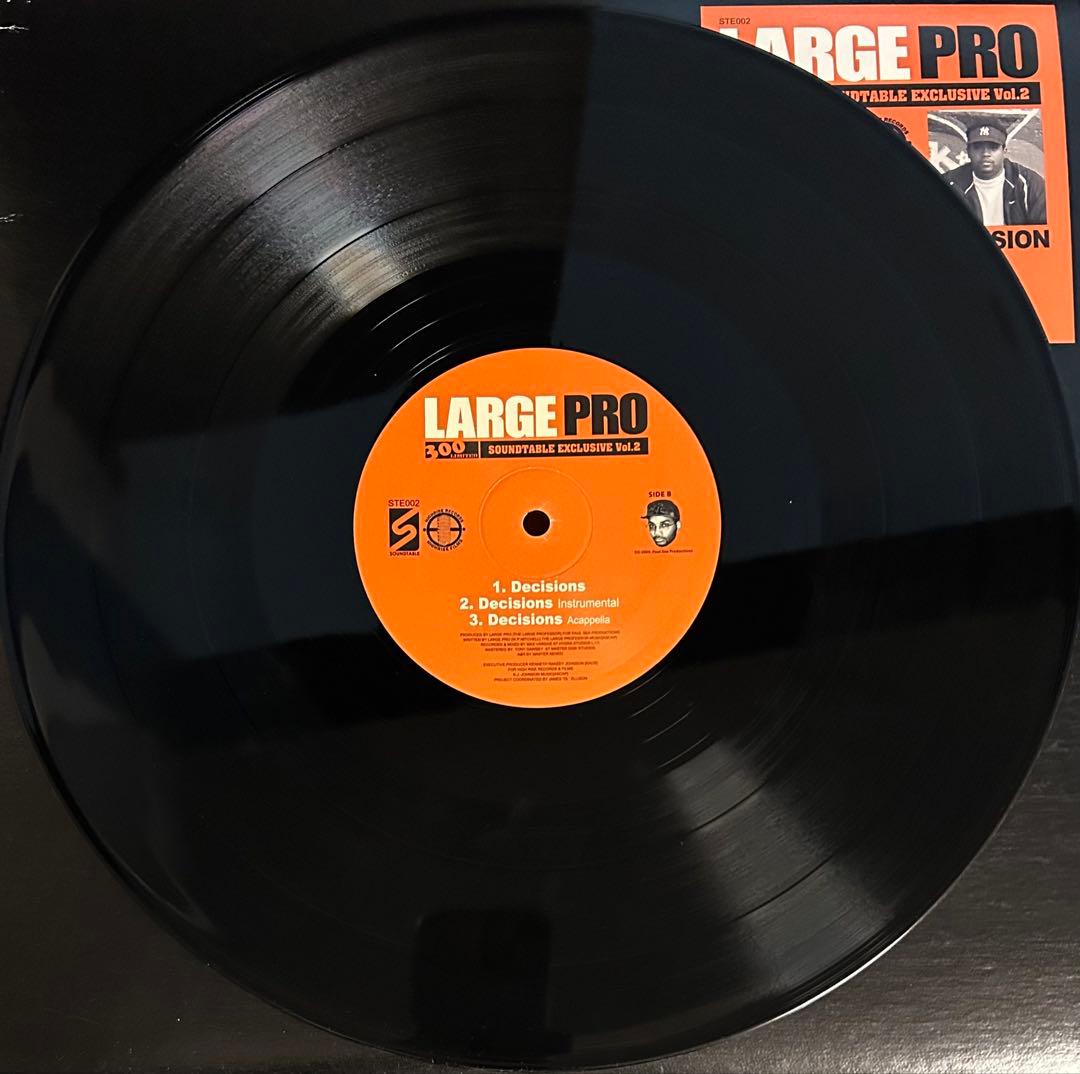 洋楽 Large Pro Secret Design / Decision
