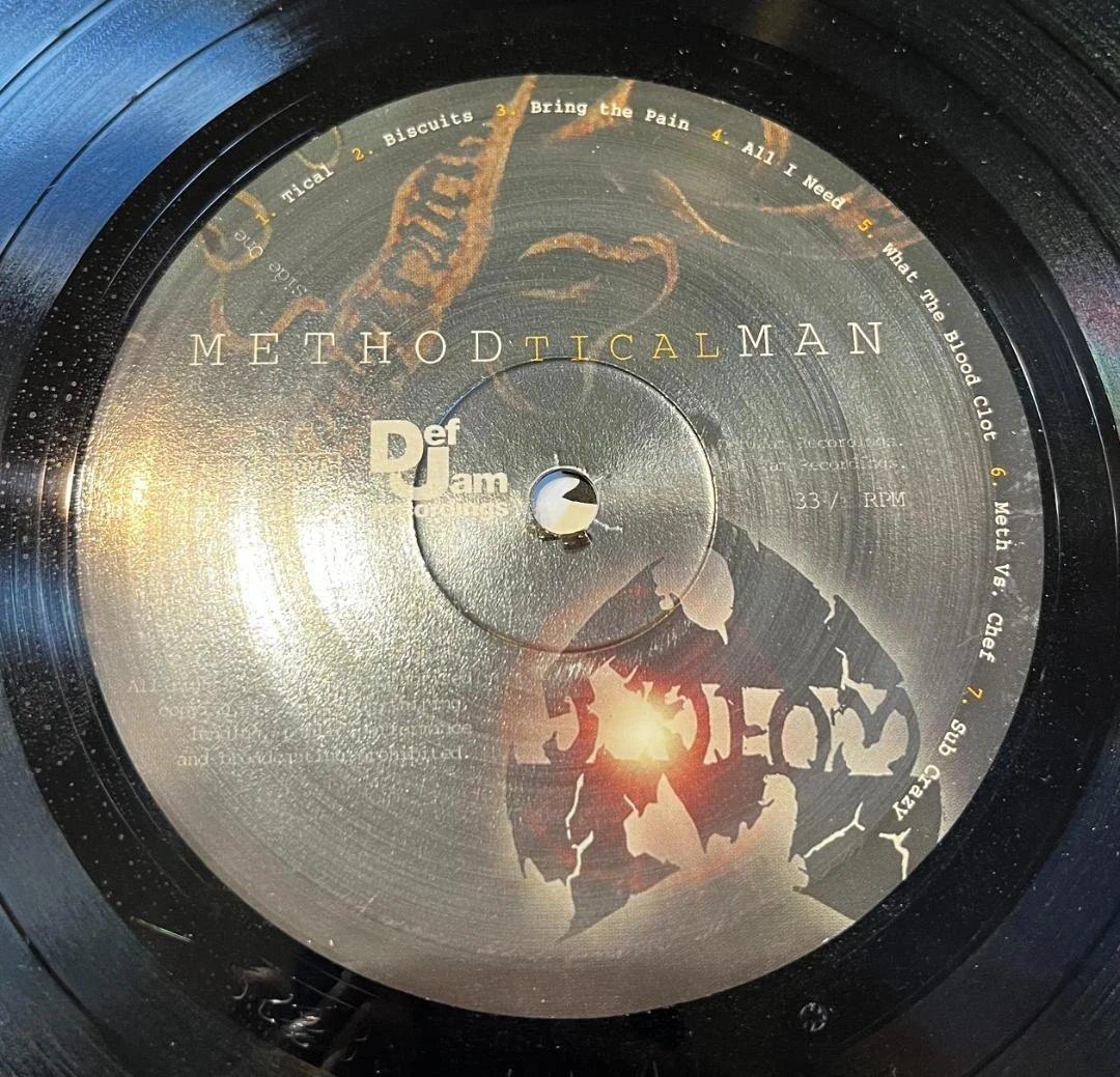 洋楽 Method Man Tical Wu-Tang Clan LP