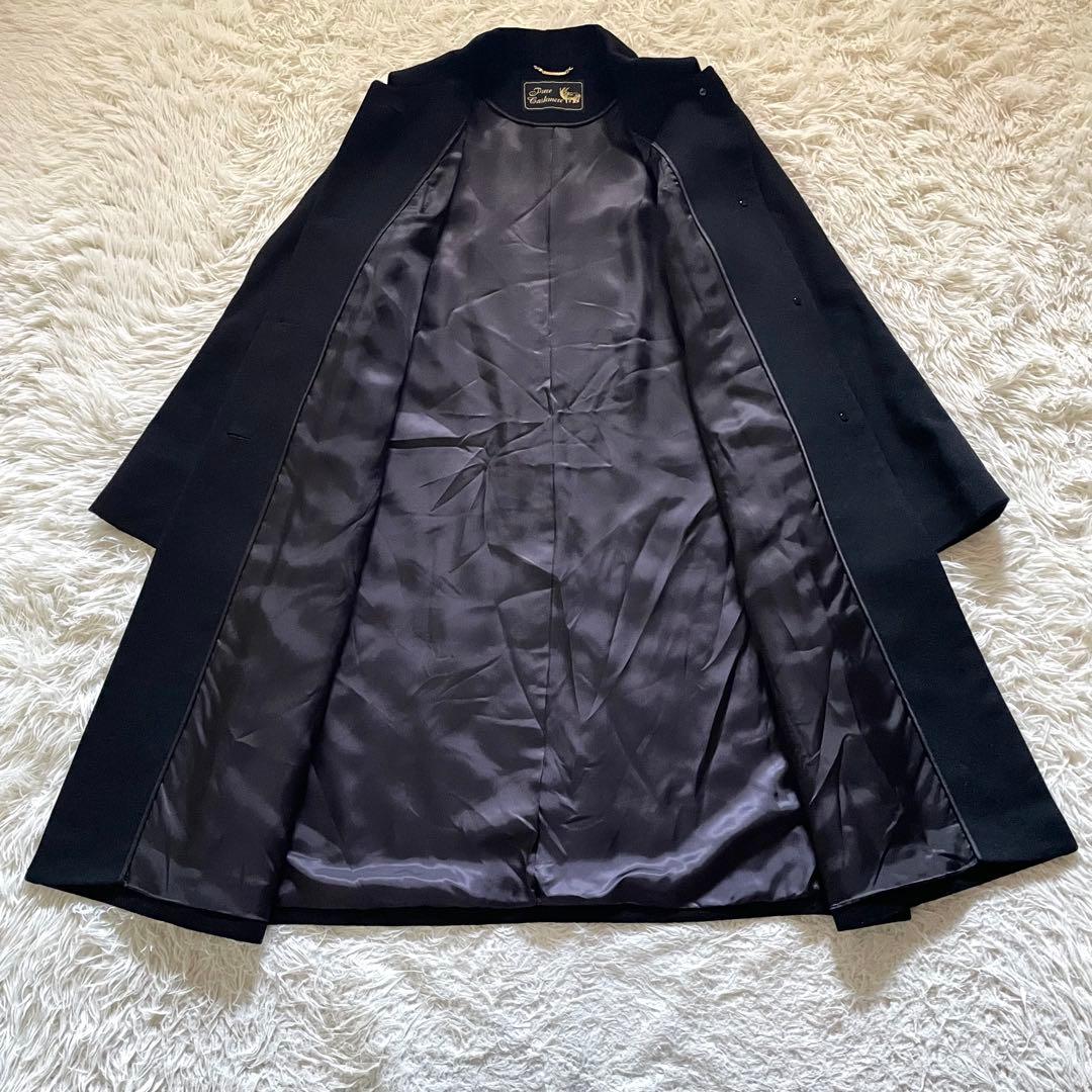 【未使用】フジコウPure Cashmere ステンカラーコート 11AR