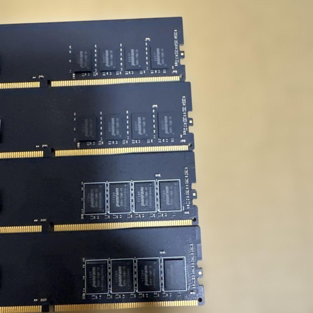 PANRAM DDR4 8GBメモリ4枚セット
