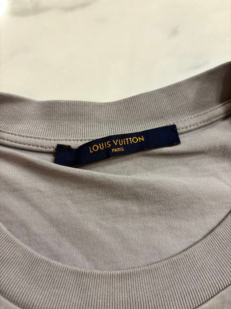 ルイヴィトン LouisVuitton Tシャツ　モノグラム グレー