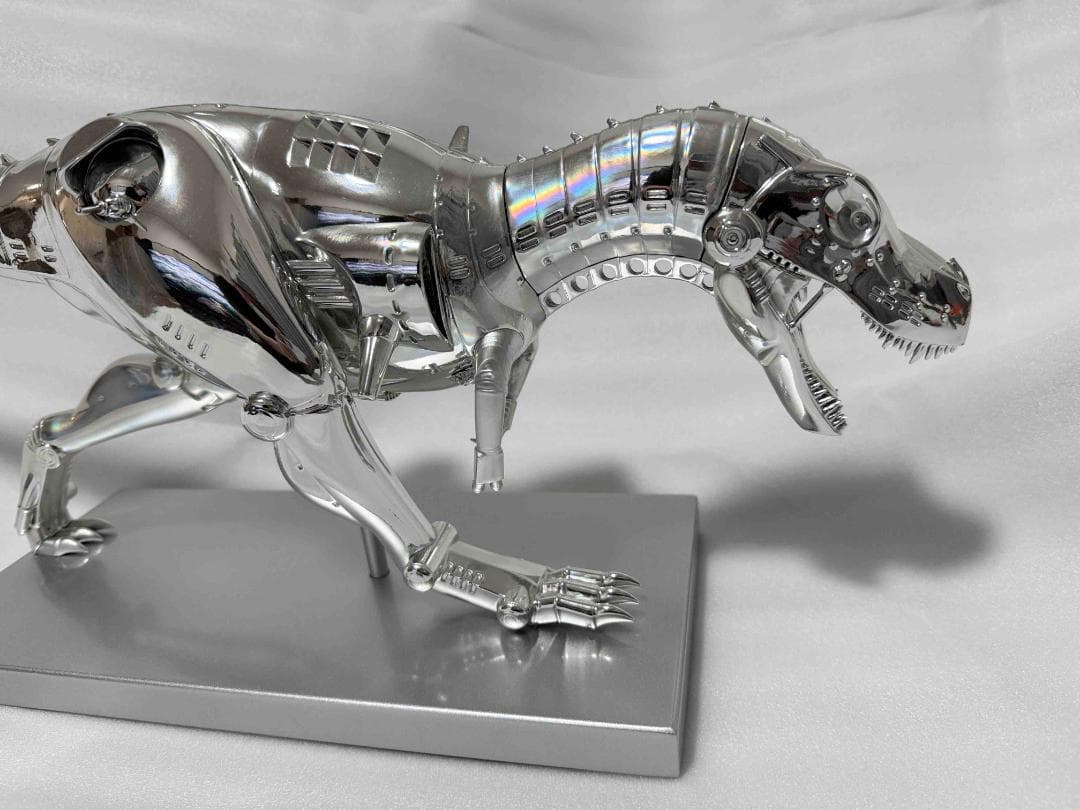 空山基 Sorayama Hajime T-Rex サイボーグ恐竜 (シルバー)