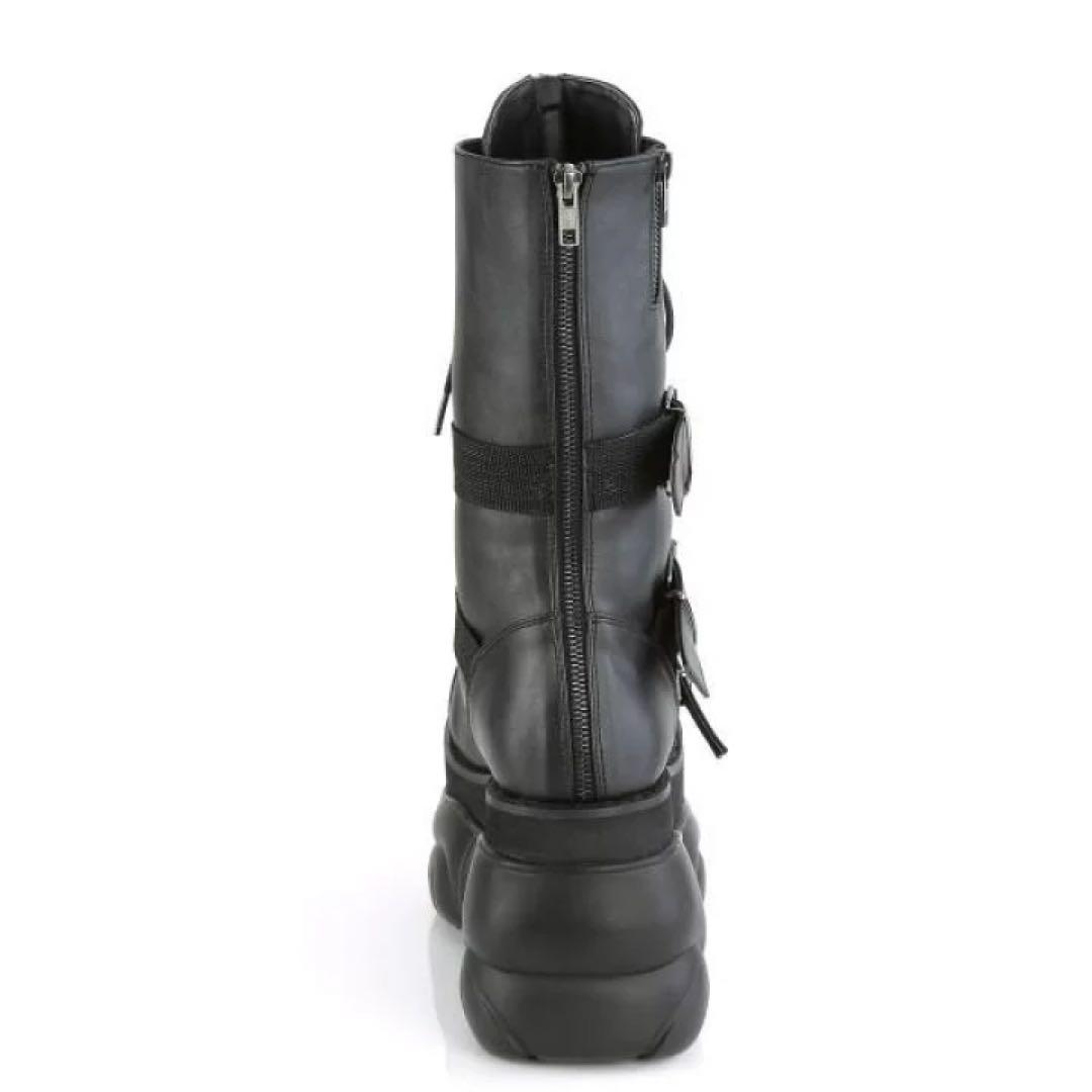 新品未使用⭐️Demonia デモニア 厚底ブーツ 黒23.5cm M5