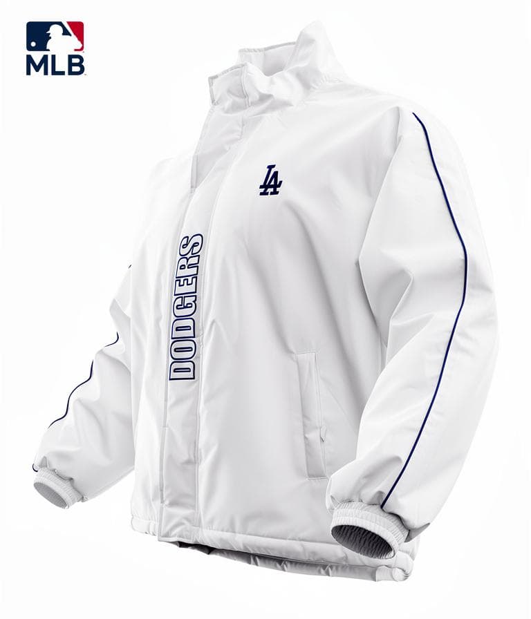 新品タグ付 MLB ドジャース 中綿ウインド防風ジャケット大谷翔平【L】