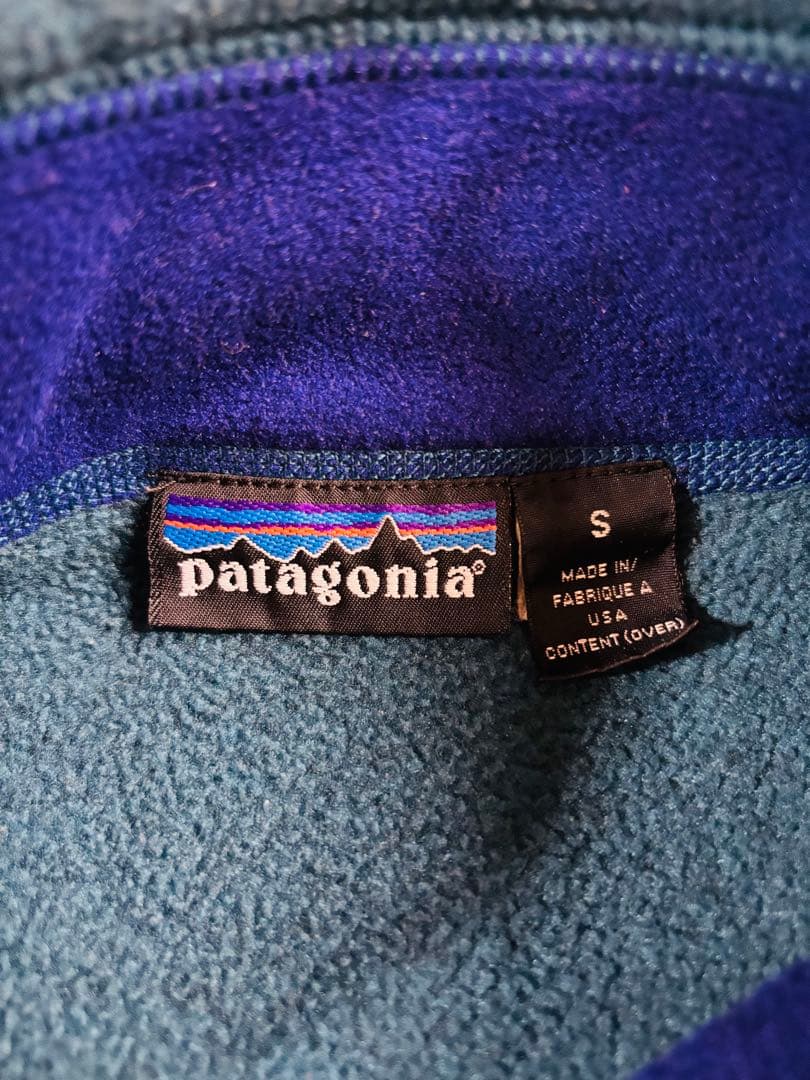 トップス 90's \"PATAGONIA\" SNAP FLEECE JKT USA