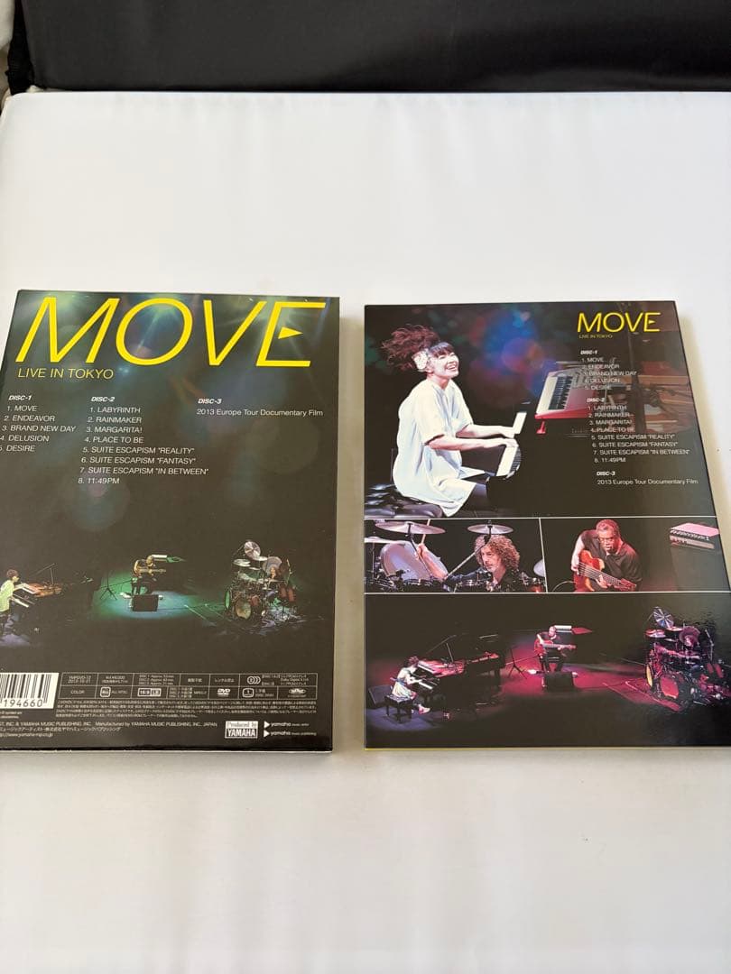 MOVE LIVE IN TOKYO 上原ひろみ　通販限定３枚組DVD